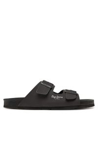 Klapki Pepe Jeans. Kolor: czarny
