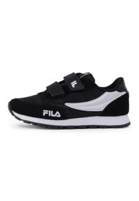 Fila - Buty dziecięce FILA Orbit Revolution Velcro. Kolor: czarny