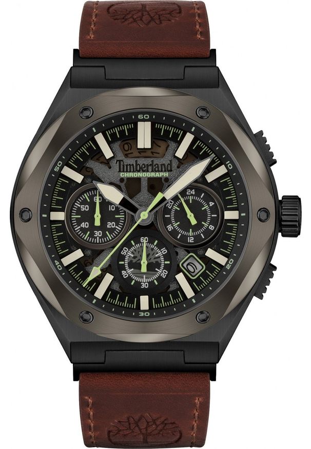 Zegarek Timberland Zegarek męski Timberland TBL.TDWGC2102302 brązowy. Kolor: brązowy