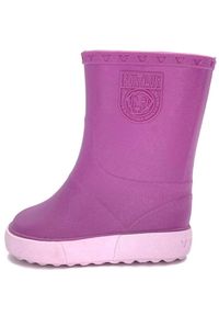 Boatilus - Kalosze dziecięce BOATILUS NAUTIC RAIN BOOT. Kolor: czerwony, fioletowy