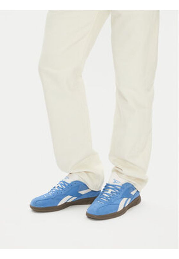 Reebok Sneakersy HAMMER STREET 100209055 Niebieski. Kolor: niebieski. Materiał: zamsz, skóra