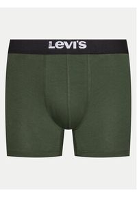 Levi's® Komplet 2 par bokserek Solid 37149-0808 Zielony. Kolor: zielony. Materiał: bawełna #5