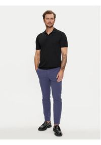 BOSS - Boss Chinosy Kaito1 50487966 Niebieski Slim Fit. Kolor: niebieski. Materiał: bawełna