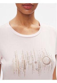 Liu Jo Sport T-Shirt TA4246 JS003 Różowy Regular Fit. Kolor: różowy. Materiał: bawełna. Styl: sportowy #2