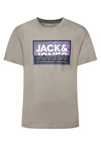 Jack & Jones - Jack&Jones Komplet 3 t-shirtów Logan 12284754 Kolorowy Regular Fit. Materiał: bawełna. Wzór: kolorowy #6