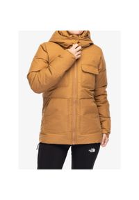 columbia - Kurtka zimowa damska Columbia Longhorn Ridge Insulated Jacket. Kolor: brązowy. Sezon: zima. Sport: turystyka piesza