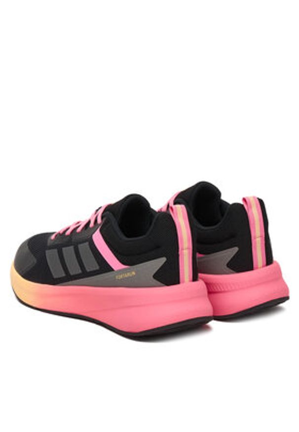 Adidas - adidas Sneakersy Fortarun 4.0 J JR9804 Czarny. Kolor: czarny. Materiał: materiał