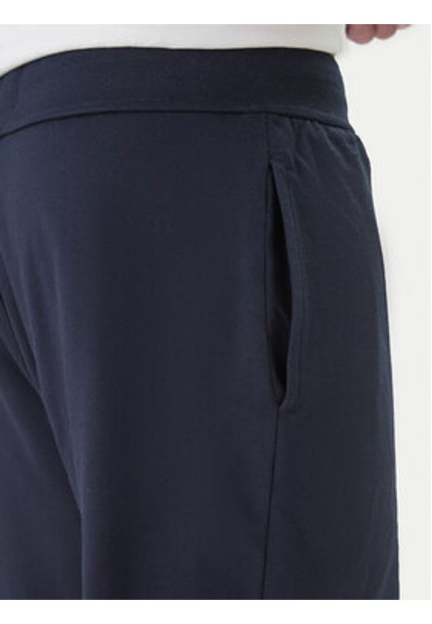 BOSS Szorty sportowe Authentic 50554778 Granatowy Regular Fit. Kolor: niebieski. Materiał: bawełna. Styl: sportowy