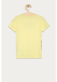 Name it - T-shirt dziecięcy 116-152 cm. Okazja: na co dzień. Kolor: żółty. Materiał: bawełna, dzianina. Styl: casual #3