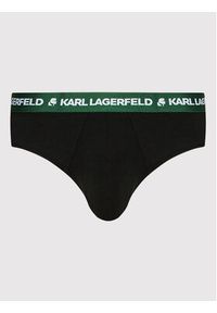 Karl Lagerfeld - KARL LAGERFELD Komplet 7 par slipów 220M2126 Czarny. Kolor: czarny. Materiał: bawełna #5