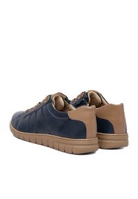 Go Soft Sneakersy CEO-WI23-GHANA-12 Granatowy. Kolor: niebieski. Materiał: skóra #3