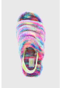 Ugg - UGG kapcie Fluff Yeah Pixelate. Materiał: materiał. Obcas: na platformie #5