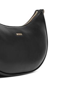 BOSS Torebka Sandy Halfmoon 50558133 Czarny. Kolor: czarny. Materiał: skórzane #2