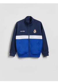 Reserved - Bluza Real Madrid - granatowy. Kolor: niebieski. Materiał: dzianina #1