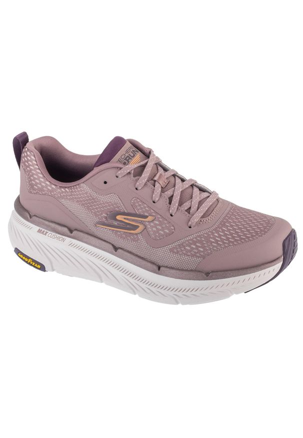 skechers - Buty do biegania damskie, Max Cushioning Premier 2.0 - Hillsborough. Kolor: różowy. Model: Skechers Sport. Sport: bieganie