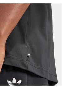 Adidas - adidas T-Shirt Flames Logo IS0178 Czarny Loose Fit. Kolor: czarny. Materiał: bawełna