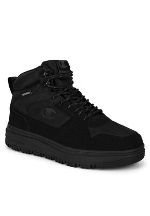Champion Sneakersy RD18 UTILITY WP MID S22298-KK002 Czarny. Kolor: czarny. Materiał: materiał