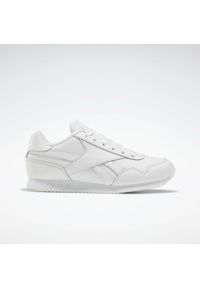 Buty do chodzenia męskie Reebok Royal Cljog 30. Zapięcie: rzepy. Kolor: biały. Materiał: materiał, skóra, syntetyk. Szerokość cholewki: normalna. Model: Reebok Royal. Sport: turystyka piesza
