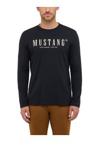 Męski Longsleeve Mustang Style Asheville Jet Black 1016873 4188. Długość rękawa: długi rękaw #1