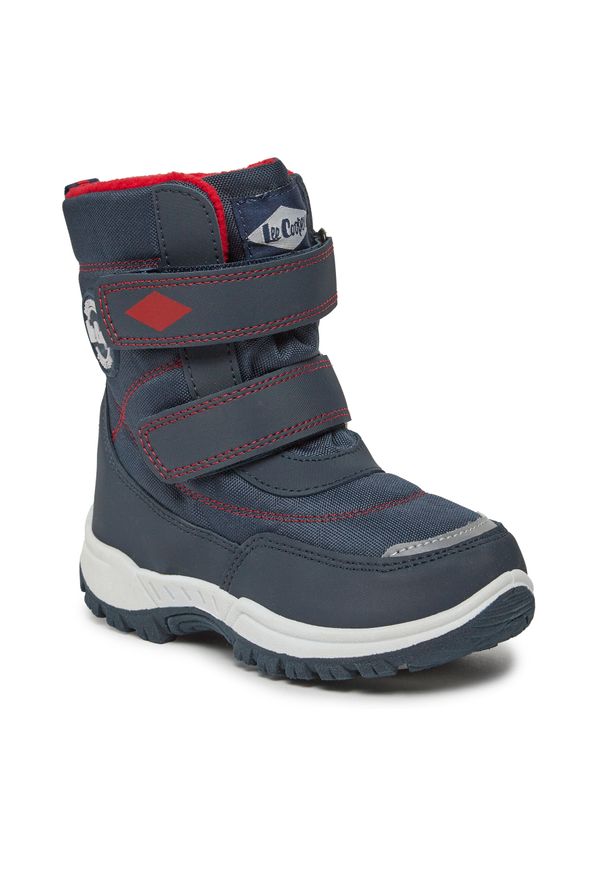 Śniegowce Lee Cooper Lcj-23-44-1995K Navy. Kolor: niebieski