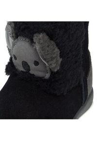 Ugg Kozaki T Koala Stuffie 1123655T Czarny. Kolor: czarny. Materiał: skóra