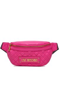 Love Moschino - LOVE MOSCHINO Saszetka nerka JC4003PP1ILA0615 Różowy. Kolor: różowy. Materiał: skóra #1