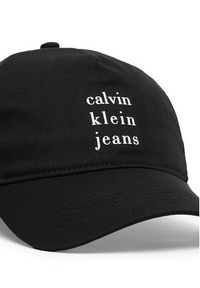Calvin Klein Jeans Czapka z daszkiem Seasonal Printed LV04G5036G Czarny. Kolor: czarny. Materiał: bawełna #6