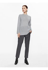 Marella Sweter Anta 2333664137200 Szary Regular Fit. Kolor: szary. Materiał: wełna