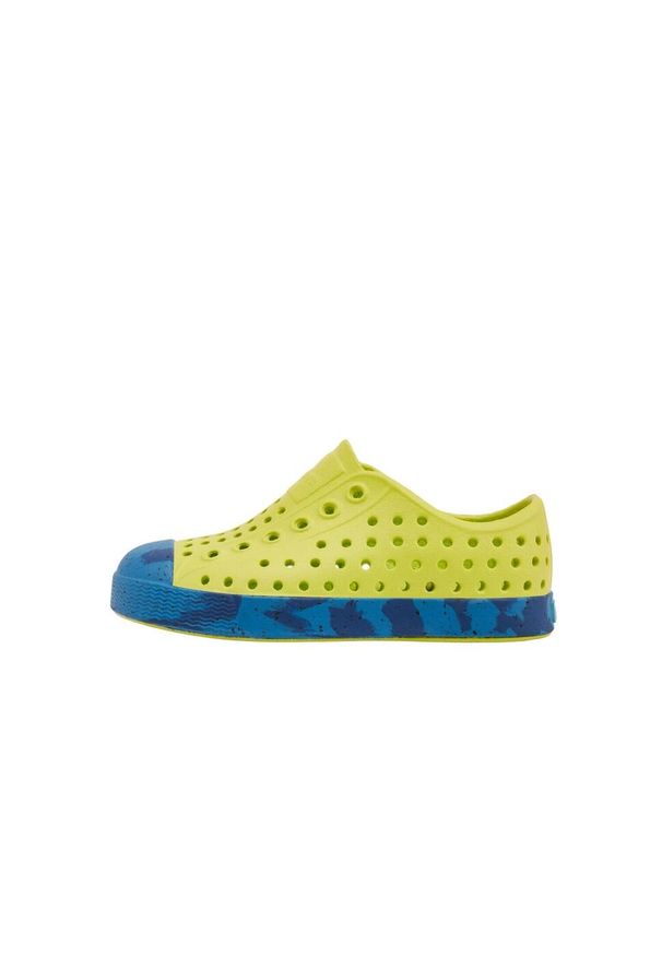 Native Shoes - Buty miejskie dziecięce NATIVE JEFFERSON MARBLED CHILD. Okazja: na co dzień. Kolor: żółty