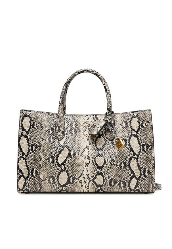 MICHAEL Michael Kors Torebka Scarlett 30T5AETS2L Brązowy. Kolor: brązowy. Materiał: skórzane