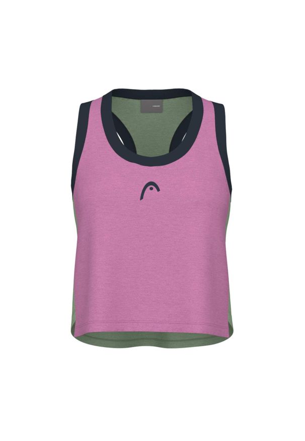 Head Play Crop Top Women's T-shirt. Kolor: niebieski