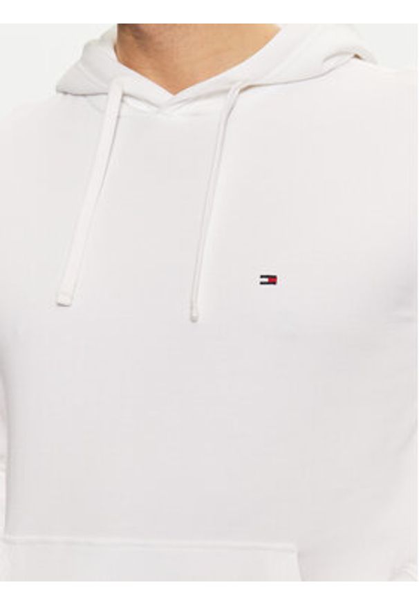 TOMMY HILFIGER - Tommy Hilfiger Bluza Essential MW0MW37235 Biały Regular Fit. Kolor: biały. Materiał: bawełna