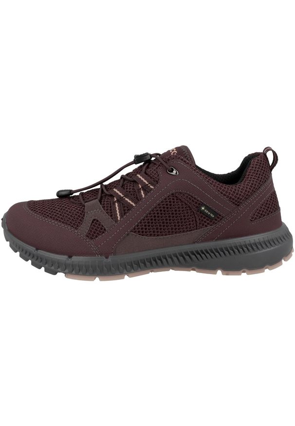 ecco - Buty do chodzenia damskie Ecco Terracruise II W Gtx Tex. Kolor: czerwony. Materiał: materiał, syntetyk. Szerokość cholewki: normalna