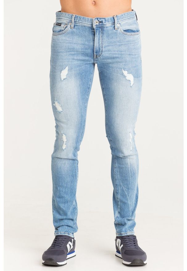 JEANSY SKINNY FIT Armani Exchange. Materiał: jeans