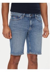 Tommy Jeans Szorty jeansowe Scanton DM0DM18797 Niebieski Slim Fit. Kolor: niebieski. Materiał: bawełna #1