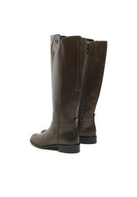 Solo Femme Kozaki 33944-04-M47/000-51-00 Zielony. Kolor: zielony. Materiał: skóra #5
