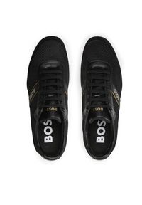 BOSS - Boss Sneakersy Saturn 50493233 Czarny. Kolor: czarny. Materiał: materiał #6