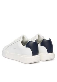 Calvin Klein Sneakersy Chunky Cupsole Laceup Lth YM0YM01344 Biały. Kolor: biały. Materiał: skóra #6