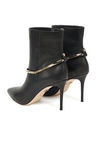 Marciano Guess Botki 5BGZ44 7324A Czarny. Kolor: czarny. Materiał: skóra