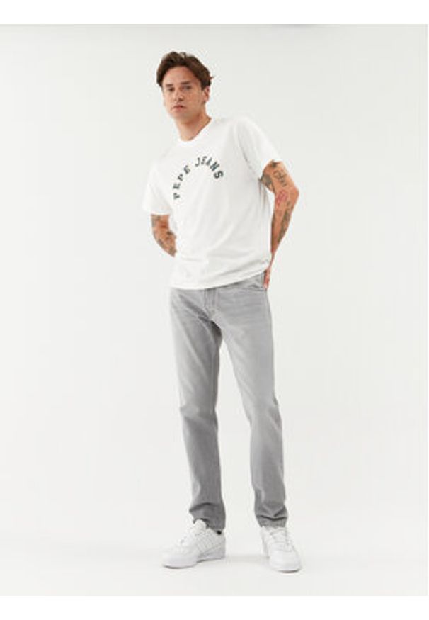 Pepe Jeans Jeansy Callen PM206812 Szary Relaxed Fit. Kolor: szary