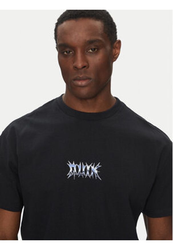 Quiksilver T-Shirt EQYZT08016 Czarny. Kolor: czarny. Materiał: bawełna