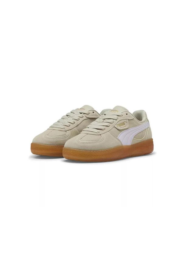 Trenerzy damscy Puma Palermo Moda Xtra Gum. Kolor: beżowy. Materiał: guma. Sezon: lato. Sport: turystyka piesza