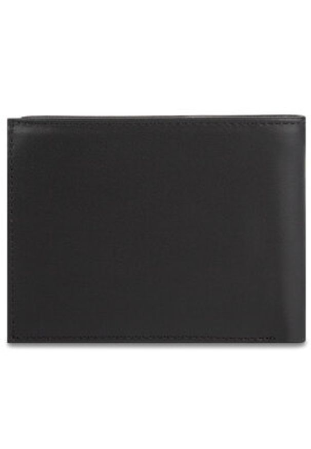 TOMMY HILFIGER - Tommy Hilfiger Duży Portfel Męski Eton Cc And Coin Pocket AM0AM00651 Czarny. Kolor: czarny. Materiał: skóra
