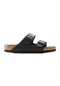 Klapki Birkenstock Arizona Bs 0551253 czarne. Kolor: czarny. Materiał: skóra, syntetyk, zamsz, materiał. Styl: klasyczny #5