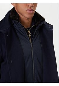 PAUL & SHARK - Paul&Shark Płaszcz wełniany 15312418 Granatowy Regular Fit. Kolor: niebieski. Materiał: kaszmir #7