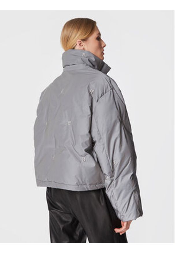ROTATE Kurtka zimowa Padded Quilt RT2096 Szary Regular Fit. Kolor: szary. Materiał: syntetyk. Sezon: zima