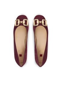 HÖGL Półbuty 0-184322-81000 Bordowy. Kolor: czerwony. Materiał: skóra #6