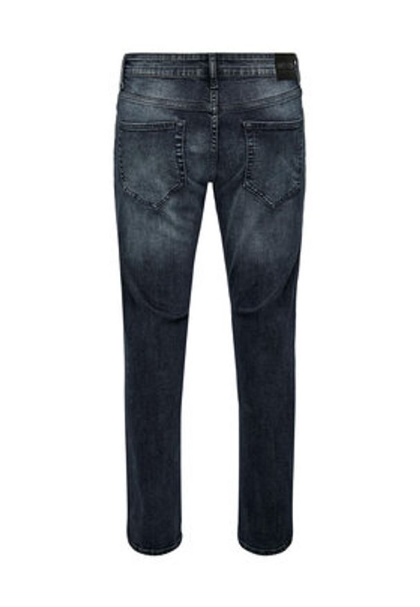 Only & Sons Jeansy Weft 22026463 Granatowy Slim Fit. Kolor: niebieski