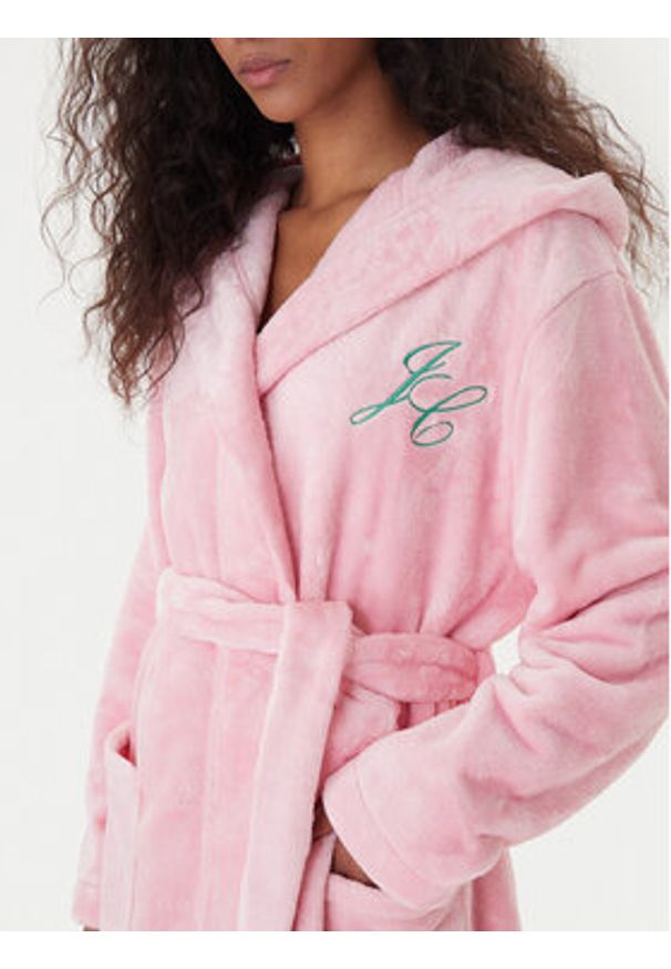 Juicy Couture Szlafrok JCLRB225503 Różowy. Kolor: różowy. Materiał: syntetyk