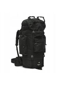 NILS EXTREME - Plecak turystyczny Nils Extreme PLECAK WOJSKOWY TREKKINGOWY NILS EAGLE MILITARNY 70L CZARNY SPORTOWY. Kolor: czarny. Wzór: moro. Styl: militarny, sportowy #1